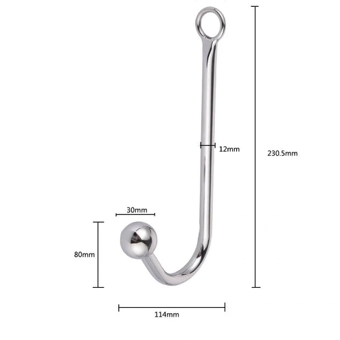 Cuffs Beaded and Anal 5334 with Collar Hook Elegant 0108